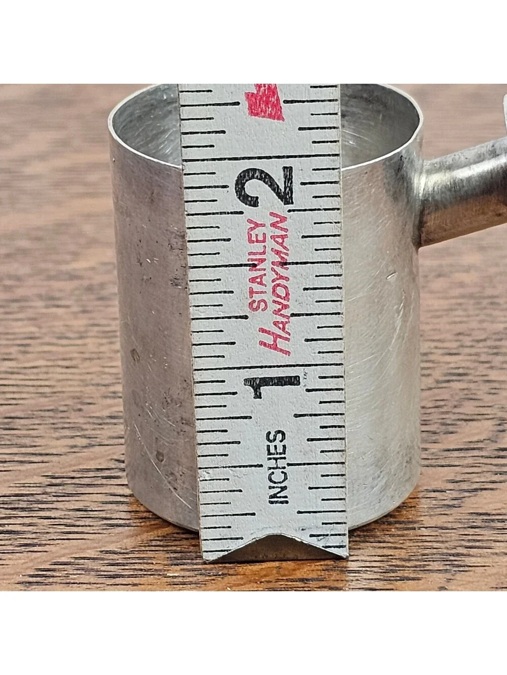 Vintage Leonore Doskow Handmade Sterling Silver Bottle Jigger Pourer